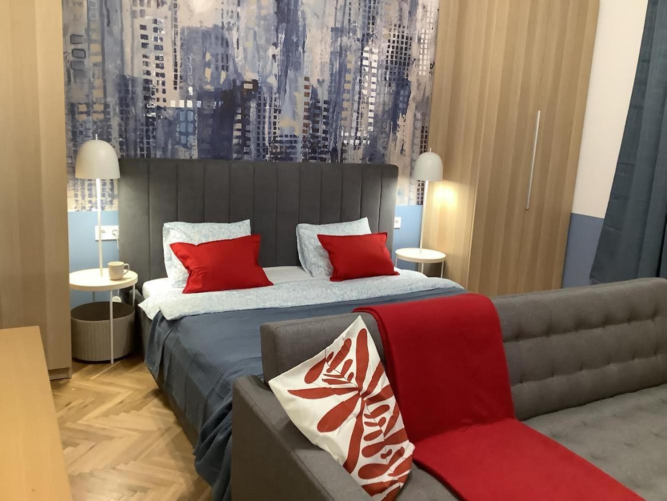 Designer Downtown Apartment Boedapest Buitenkant foto
